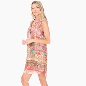 APNY 1/2 Button Up Tunic Dress